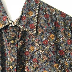 Wrangler men’s retro premium western shirt